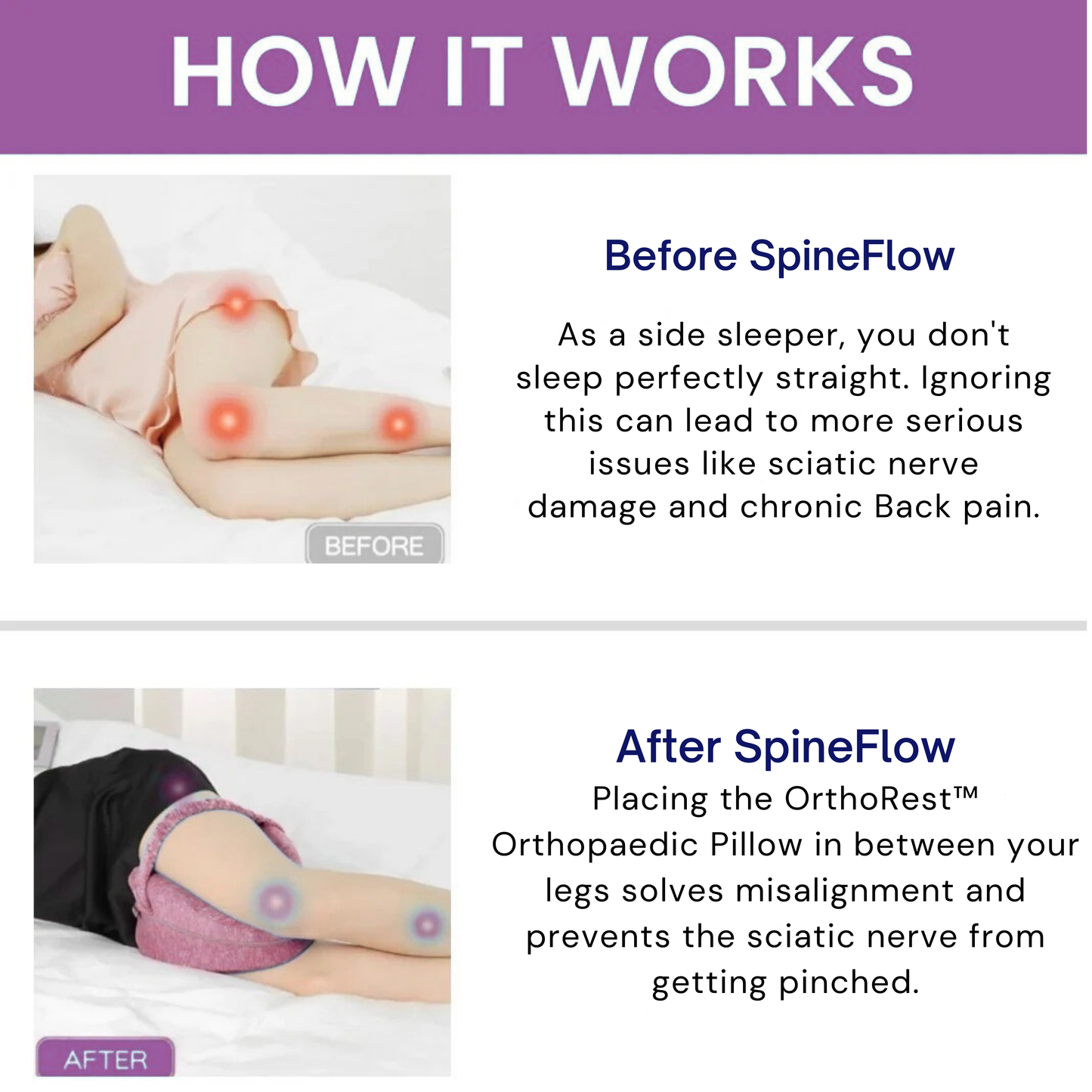 OrthoRest™ - Orthopedic Pillow