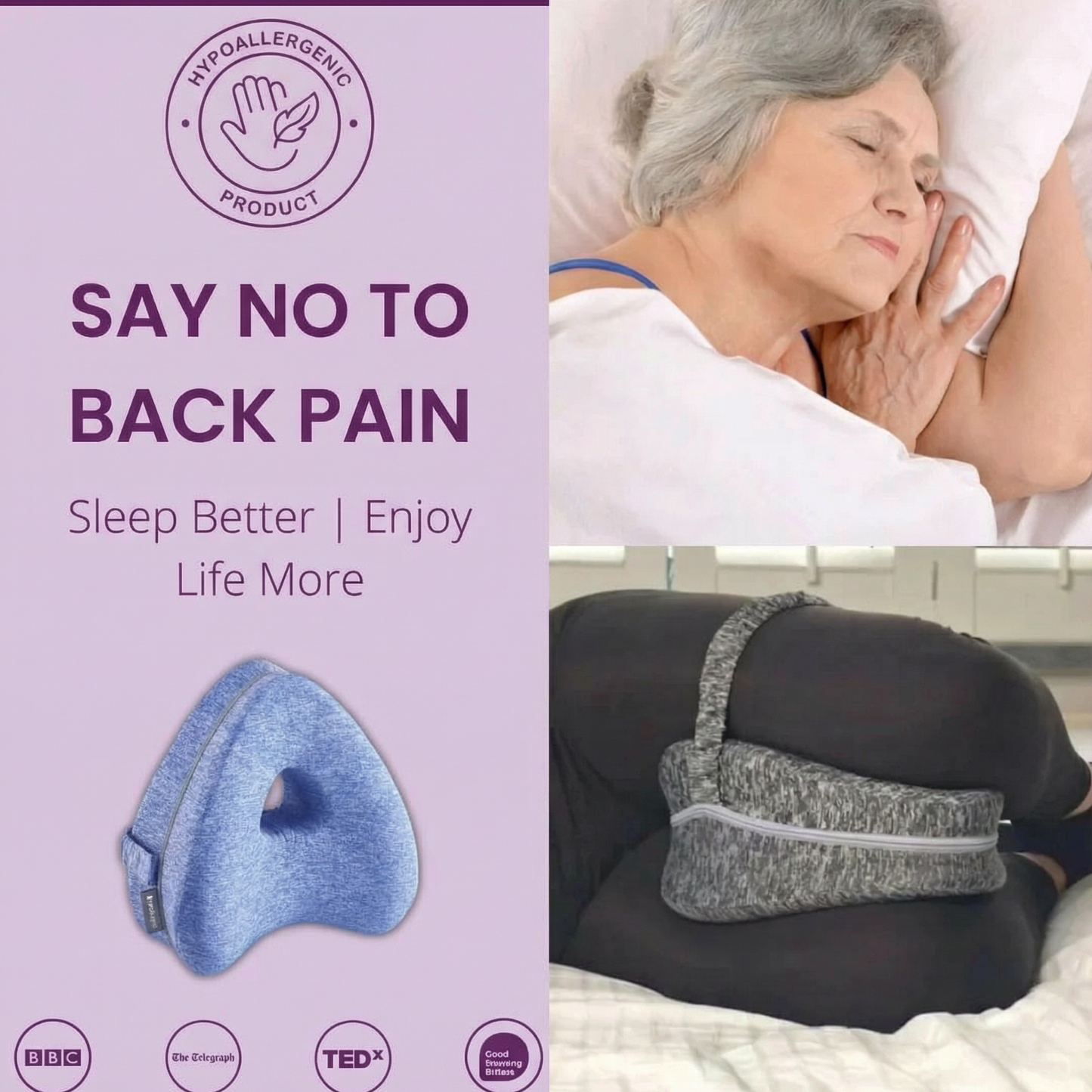 OrthoRest™ - Orthopedic Pillow